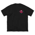 yüichiのSkull Rose ビッグシルエットTシャツ