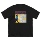 vinyl_houseの宇宙人美少女 ビッグシルエットTシャツ