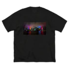 旅先pics📸の曇天の台北外灘の夜景 ビッグシルエットTシャツ