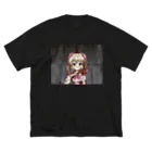 💗江崎びす子officialスズリ💗のYANDERE ビッグシルエットTシャツ