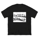 RitoDesignの時計とスプレーの棚 ビッグシルエットTシャツ