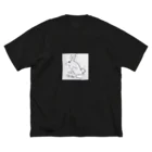 jぢdんmskのrabbitTシャツ ビッグシルエットTシャツ