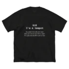 シモキタの418 I'm a teapot ビッグシルエットTシャツ