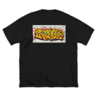 🥄酒とカレー 百人町スプーン🥄(ex.RHiME)の百人町銀匙WILD STYLE Tee ビッグシルエットTシャツ