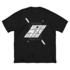 IENITY　/　MOON SIDEのしにたいけどでもいきたい #BLACK Big T-Shirt