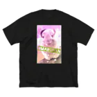 ささみの変顔チンチラOMARU-SAN ビッグシルエットTシャツ