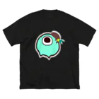 鳥の巣のチョコミントめめたん ビッグシルエットTシャツ