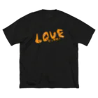 ビースリーのLOVEだっ手羽 ビッグシルエットTシャツ