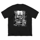 SHOP E.McQUEENのGoddess(BW) ビッグシルエットTシャツ