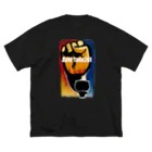 chienuHoppeStoreのANTI FASCIST Big T-Shirt