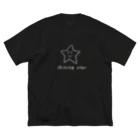 kazukiboxの輝く星 ビッグシルエットTシャツ