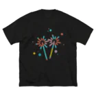 SANKAKU DESIGN STOREの奪われた夏のひととき。 文字なし ビッグシルエットTシャツ