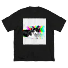 ハチワレすじこの猫シャツ屋のすじこ Big T-Shirt