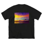 mizuphoto galleryの絶望と希望 ビッグシルエットTシャツ