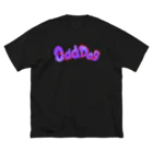 ODD_DOGのdognut ビッグシルエットTシャツ