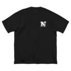 NoaMOVEの'' N '' ロゴTee ビッグシルエットTシャツ