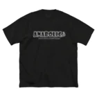 ともあき | Tomoaki Physique のアナボリック（チャンネル名有り白文字） Big T-Shirt