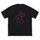 Griffin六三のRabbit ビッグシルエットTシャツ