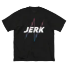 BOUZY ｜ 釣りとアウトドアのJERK BEAT [BK] 루즈핏 티셔츠