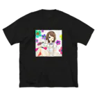 夢叶 〜yumeka〜の夢叶＆ふわふわ Big T-Shirt