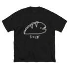 紫咲うにのながくないうつぼ 逆向き（白線） Big T-Shirt