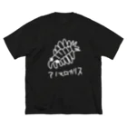 いきものや のの(本館)の白いアノマロカリス ビッグシルエットTシャツ