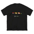 ヘンテコの寿司🍣（文字有） ビッグシルエットTシャツ