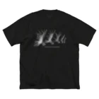 Expressgut602のヘラジカの角 ビッグシルエットTシャツ