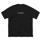 TraDec/トラデコのTraDec-Logo ビッグシルエットTシャツ