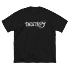 Lunatic MOONのDESTROY ビッグシルエットTシャツ