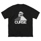 I Want$ PatronのCURSE ビッグシルエットTシャツ