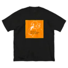 gk_Breath.のボックスロゴ。(Orange) Big T-Shirt