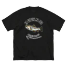 猫と釣り人のAMAGO_EB_1CW ビッグシルエットTシャツ