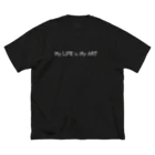 雑貨屋MiELのMy LIFE is… ビッグシルエットTシャツ