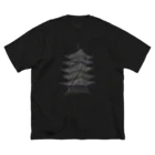 ArkaiveのFive-storied pagoda ビッグシルエットTシャツ