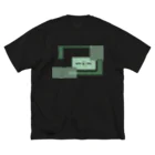 アリーヴェデルチャンネルSHOPのCYBER WINDOW GRN Big T-Shirt