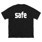 inko andのsafe／out ビッグシルエットTシャツ