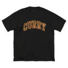 カレッジロゴ何か良いのカレーカレッジ ビッグシルエットTシャツ