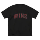 カレッジロゴ何か良いのワインカレッジ Big T-Shirt
