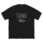 ねまきのおみせの黒T用たぬゆるT Big T-Shirt