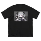 ¿^._.^のくまをしょくす ビッグシルエットTシャツ