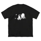 パワショップのソロキャンプする魂 ビッグシルエットTシャツ