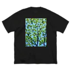 水彩屋の森林浴🌲 ビッグシルエットTシャツ
