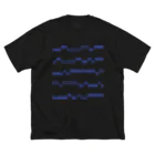 rocketdesignのボーダーTシャツ ビッグシルエットTシャツ