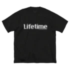 下町兄弟 2021 Official GoodsのLifetime Off-White Logo ビッグシルエットTシャツ