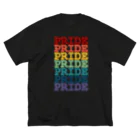 UNIQUE BOUTIQUEのRainbow Pride ビッグシルエットTシャツ