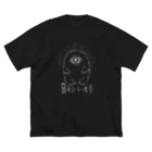 巣からこぼれたものの目々ント・モリ ビッグシルエットTシャツ