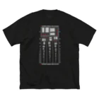 よシまるシンのCコード視力検査表 BLACK ビッグシルエットTシャツ