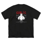 イラスト MONYAAT のにんにく　GARLIC*C Big T-Shirt