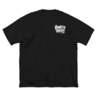 KNOCKOUTJROCKのPARTY ROCKS Handwritten ビッグシルエットTシャツ